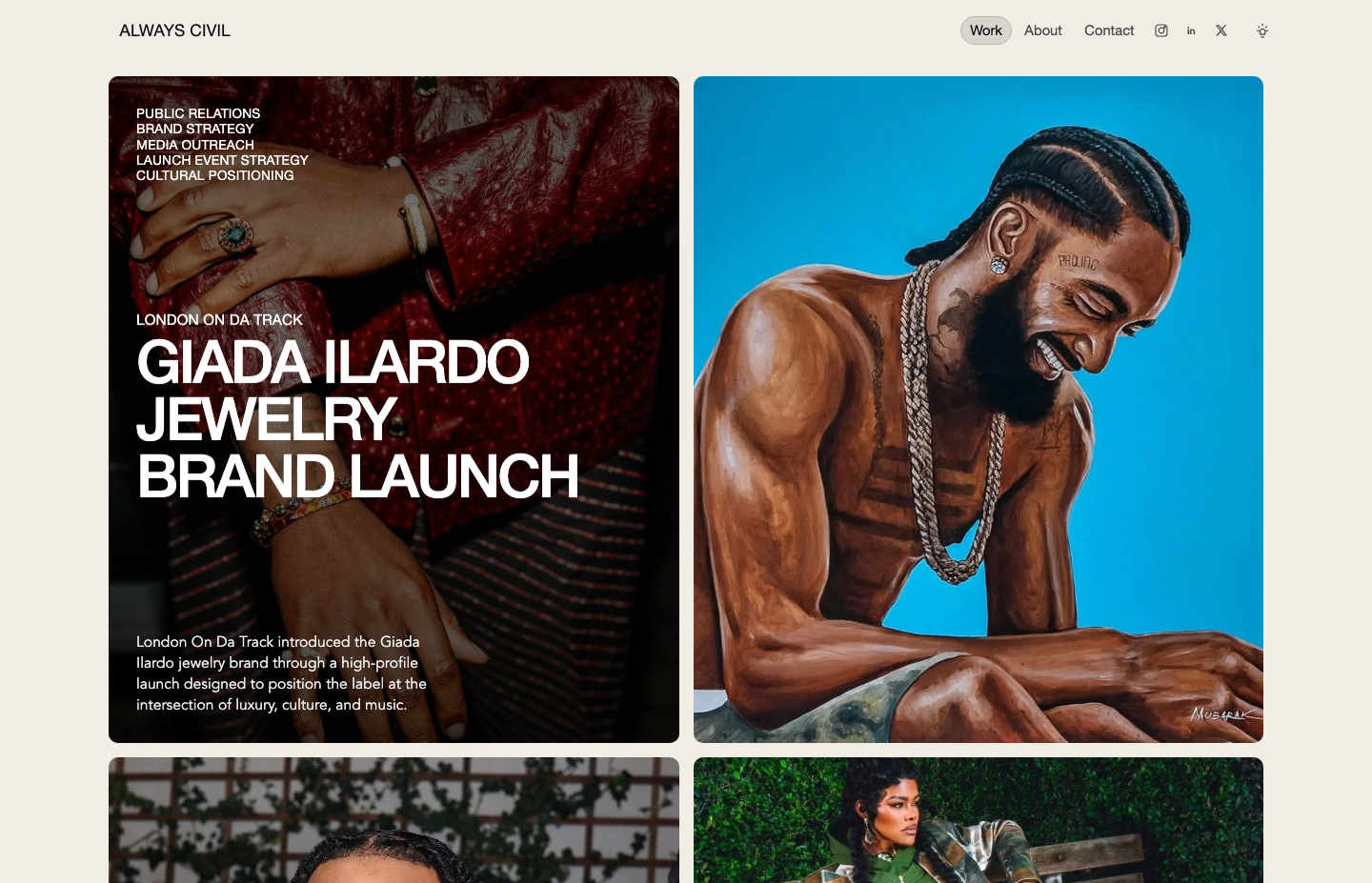 Always Civil website preview