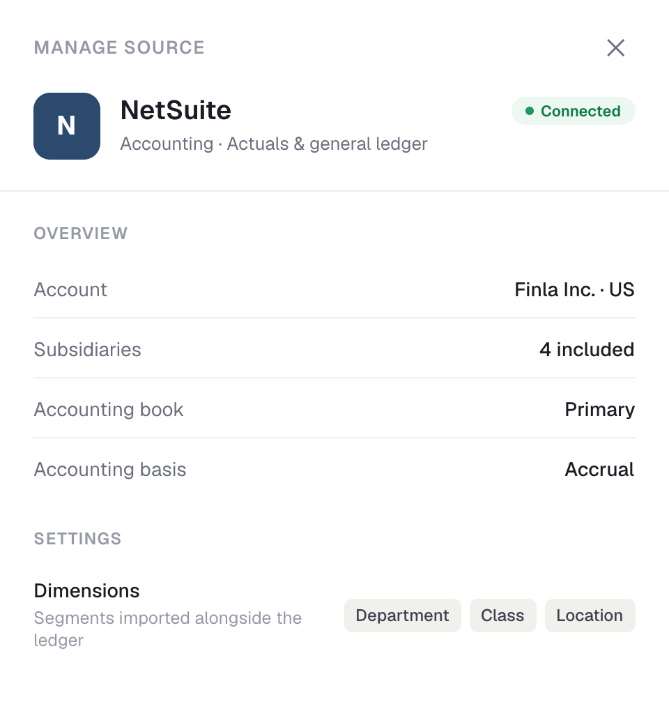 Onboarding: choose your accounting system and approve access