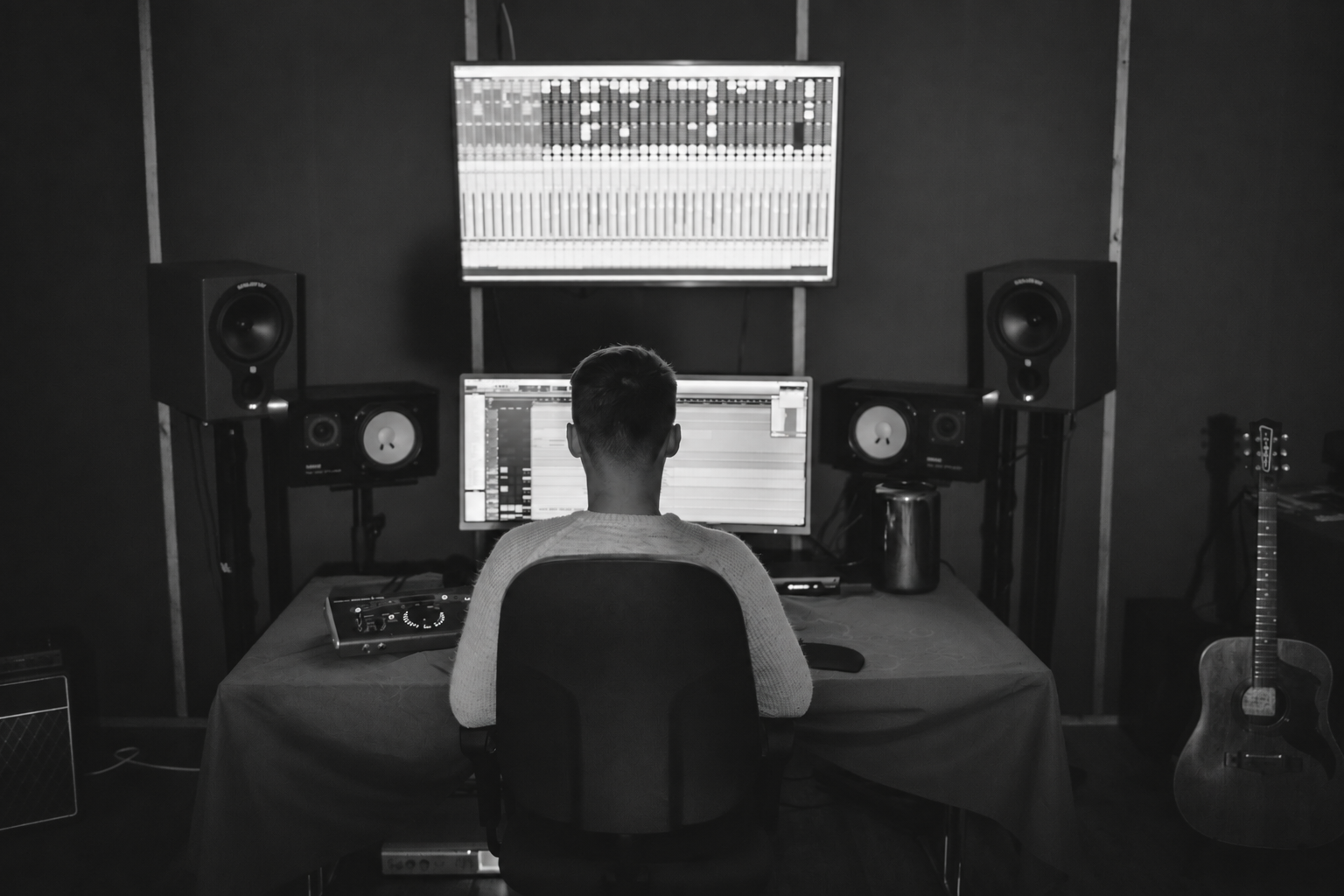 Music production coaching session